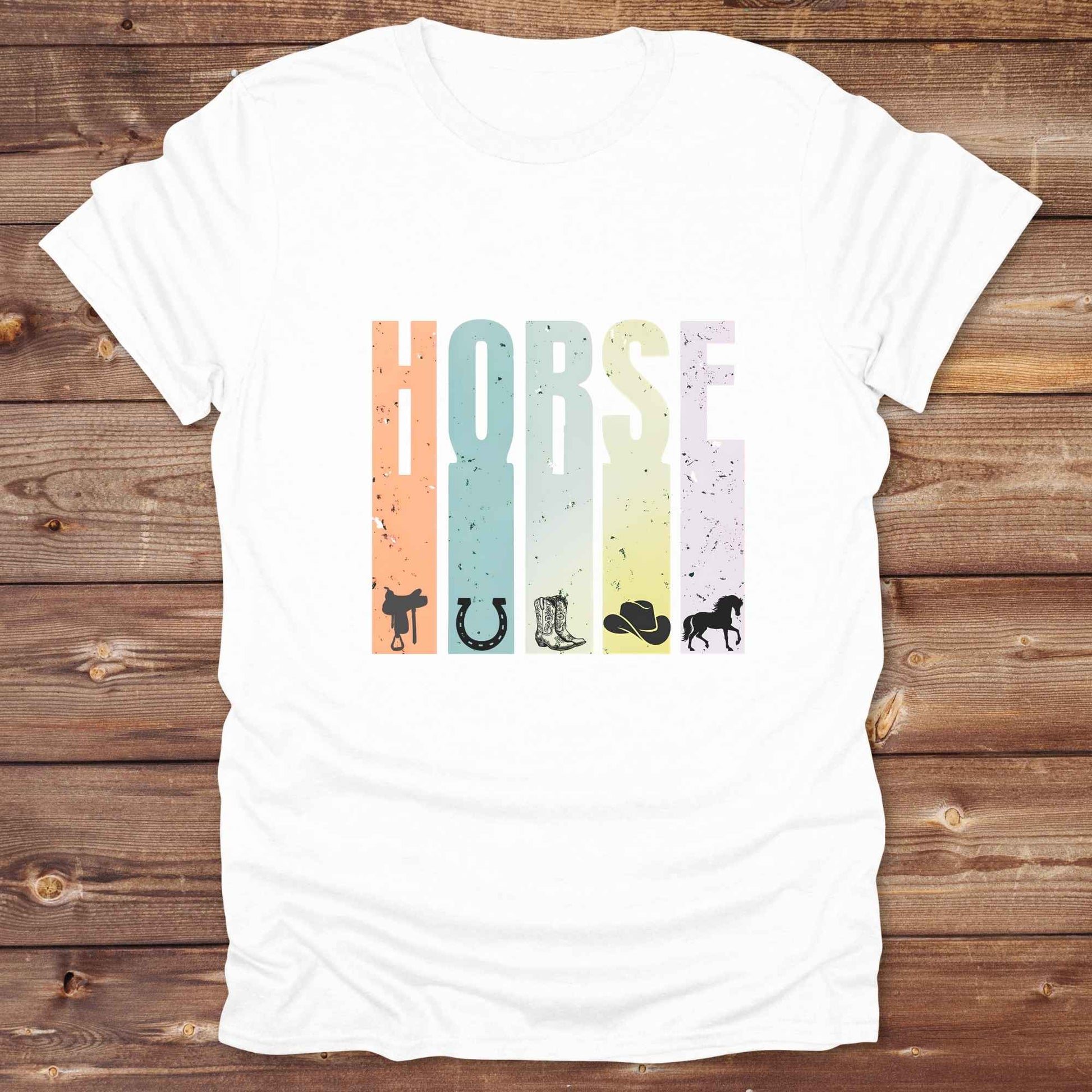 Fun western t-shirt for horse lovers and cowgirls. Western cowgirl graphic tee with horse design. Cowboy humor t-shirt for rodeo and country lovers. Horse lover funny t-shirt with western theme. Country style horse graphic tee for cowboys and cowgirls. Retro style funny western shirt for equestrians. Cute and funny country shirt with horse print. Southern cowgirl funny quote shirt for horse lovers. List of Things I Want. REtro horse typography tee.