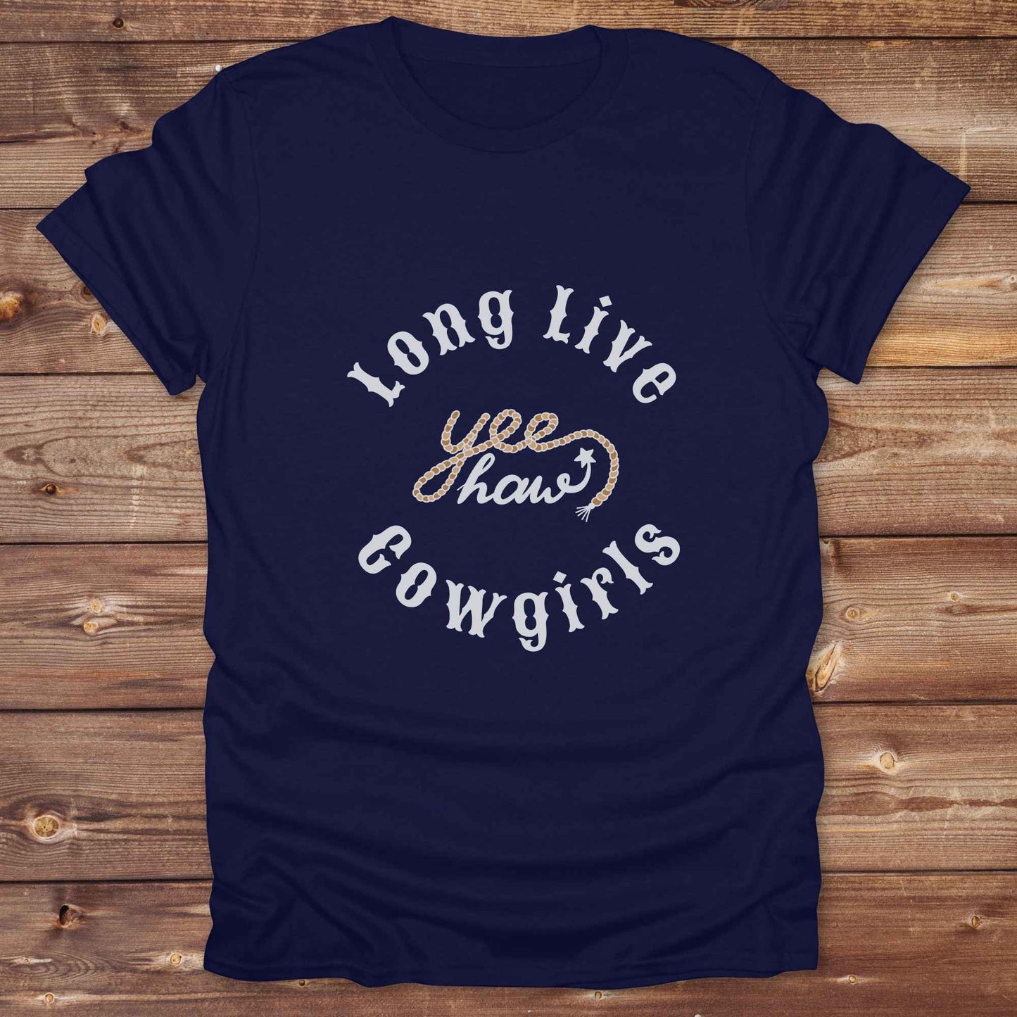 Fun western t-shirt for horse lovers and cowgirls. Western cowgirl graphic tee with horse design. Cowboy humor t-shirt for rodeo and country lovers. Horse lover funny t-shirt with western theme. Country style horse graphic tee for cowboys and cowgirls. Retro style funny western shirt for equestrians. Cute and funny country shirt with horse print. Southern cowgirl funny quote shirt for horse lovers. Long live cowgirls Yee Haw.