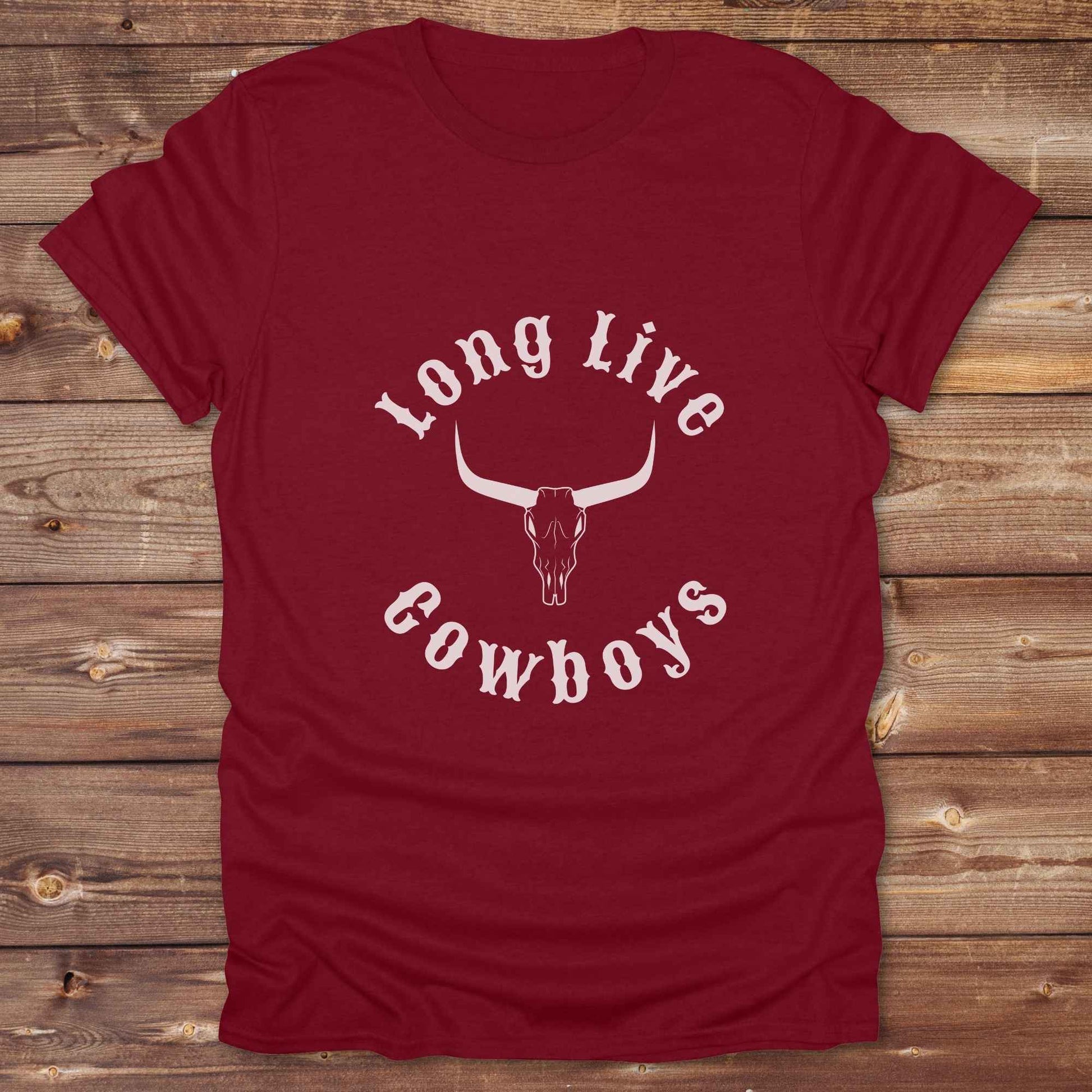 Fun western t-shirt for horse lovers and cowgirls. Western cowgirl graphic tee with horse design. Cowboy humor t-shirt for rodeo and country lovers. Horse lover funny t-shirt with western theme. Country style horse graphic tee for cowboys and cowgirls. Retro style funny western shirt for equestrians. Cute and funny country shirt with horse print. Southern cowgirl funny quote shirt for horse lovers. List of Things I Want. Long live Cowboys Longhorn Skull.