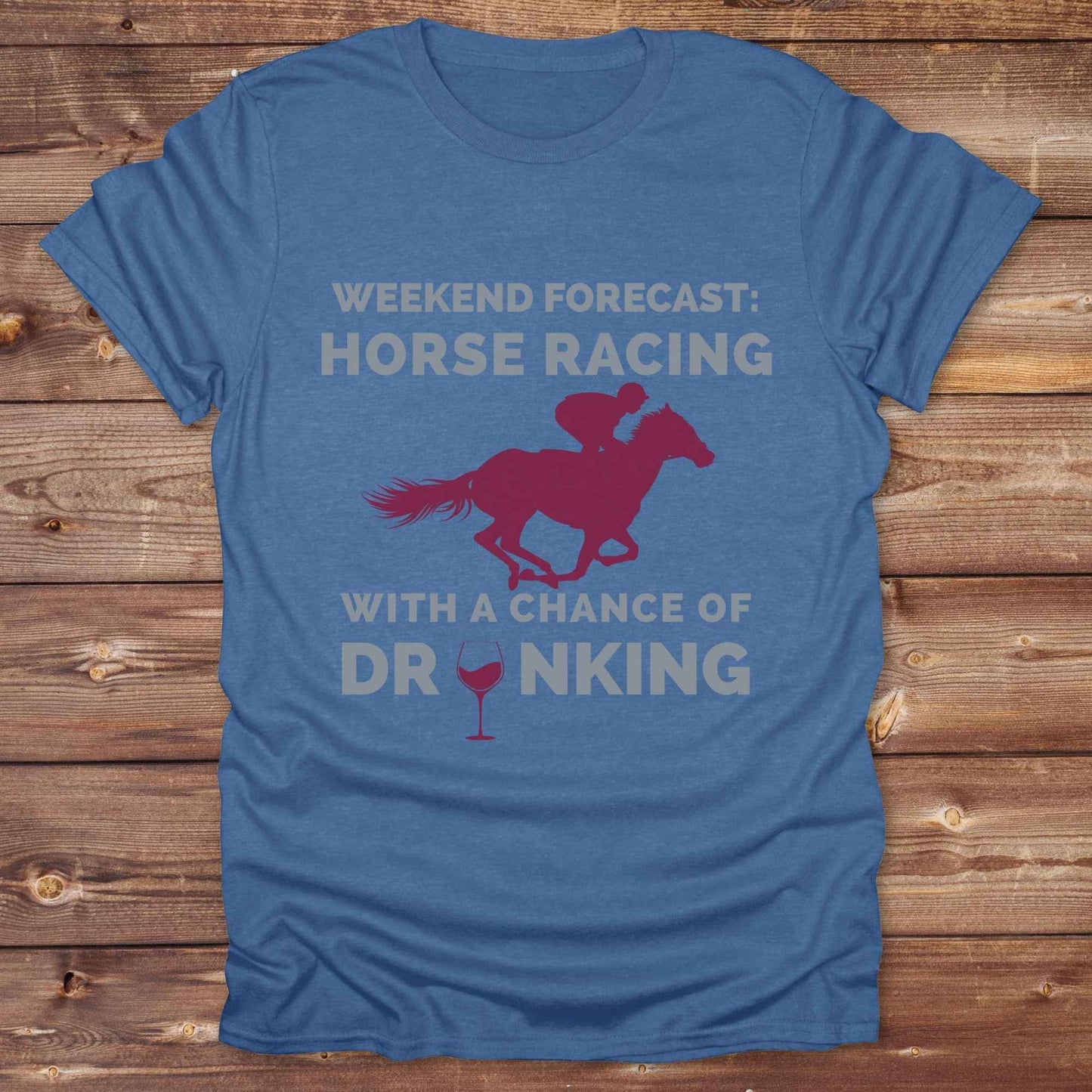 Weekend Forecast Drinking Wine T-Shirt