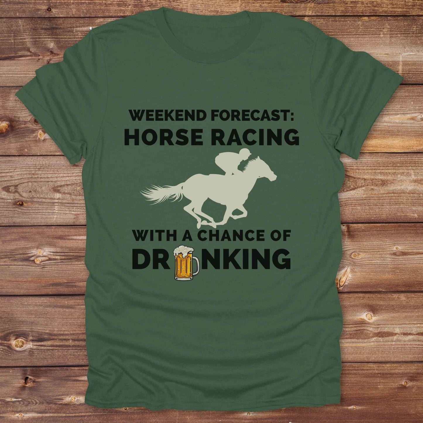 Weekend Forecast Drinking Beer T-Shirt