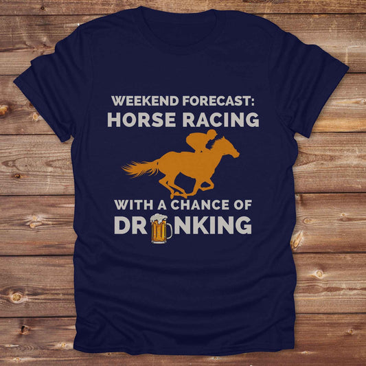 Weekend Forecast Drinking Beer T-Shirt