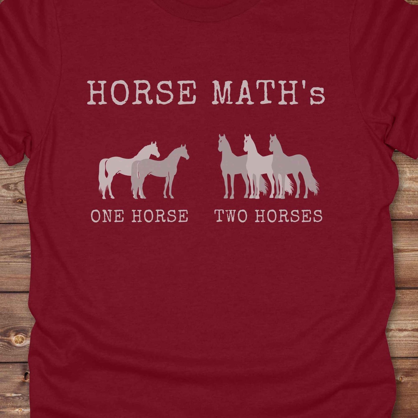 Horse Maths T-Shirt