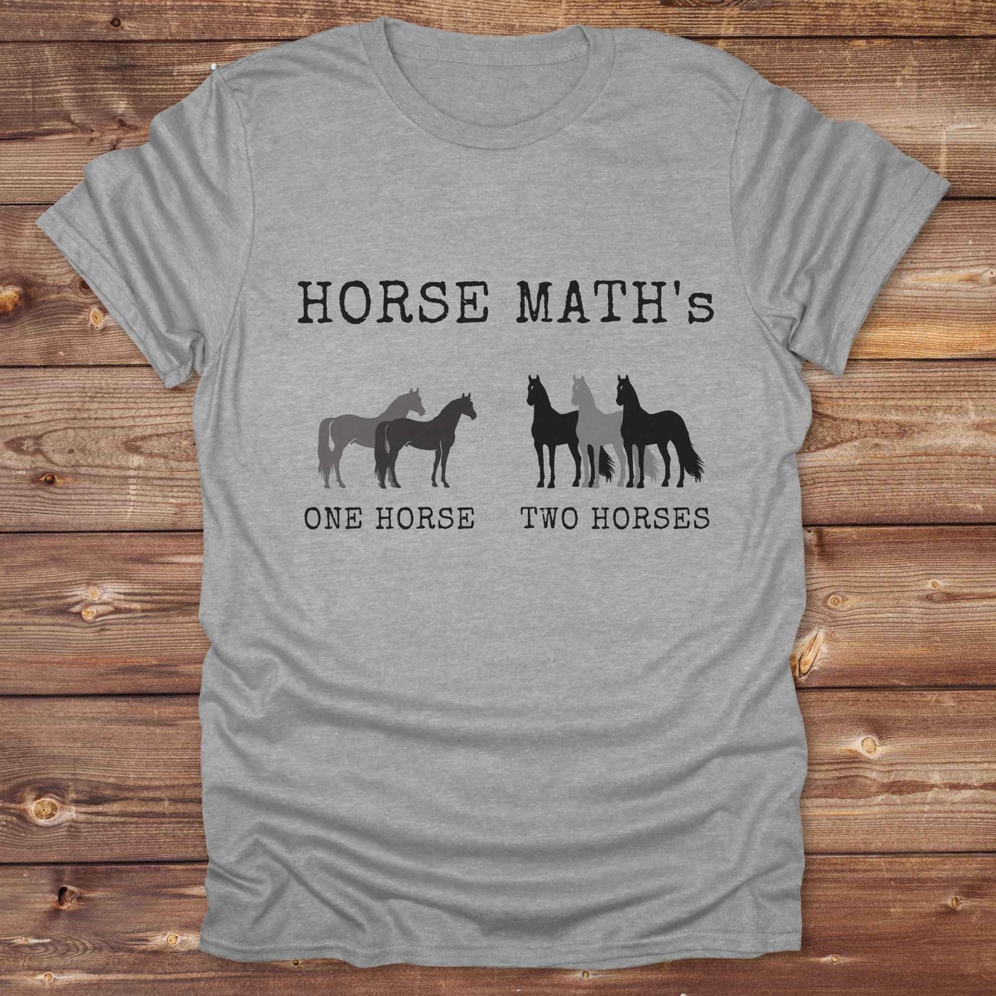 Horse Maths T-Shirt