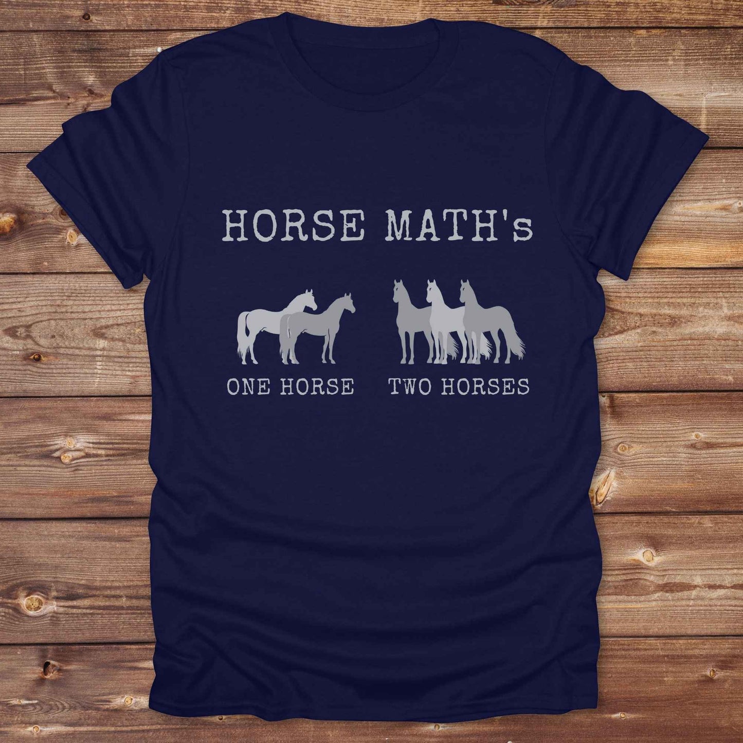 Horse Maths T-Shirt