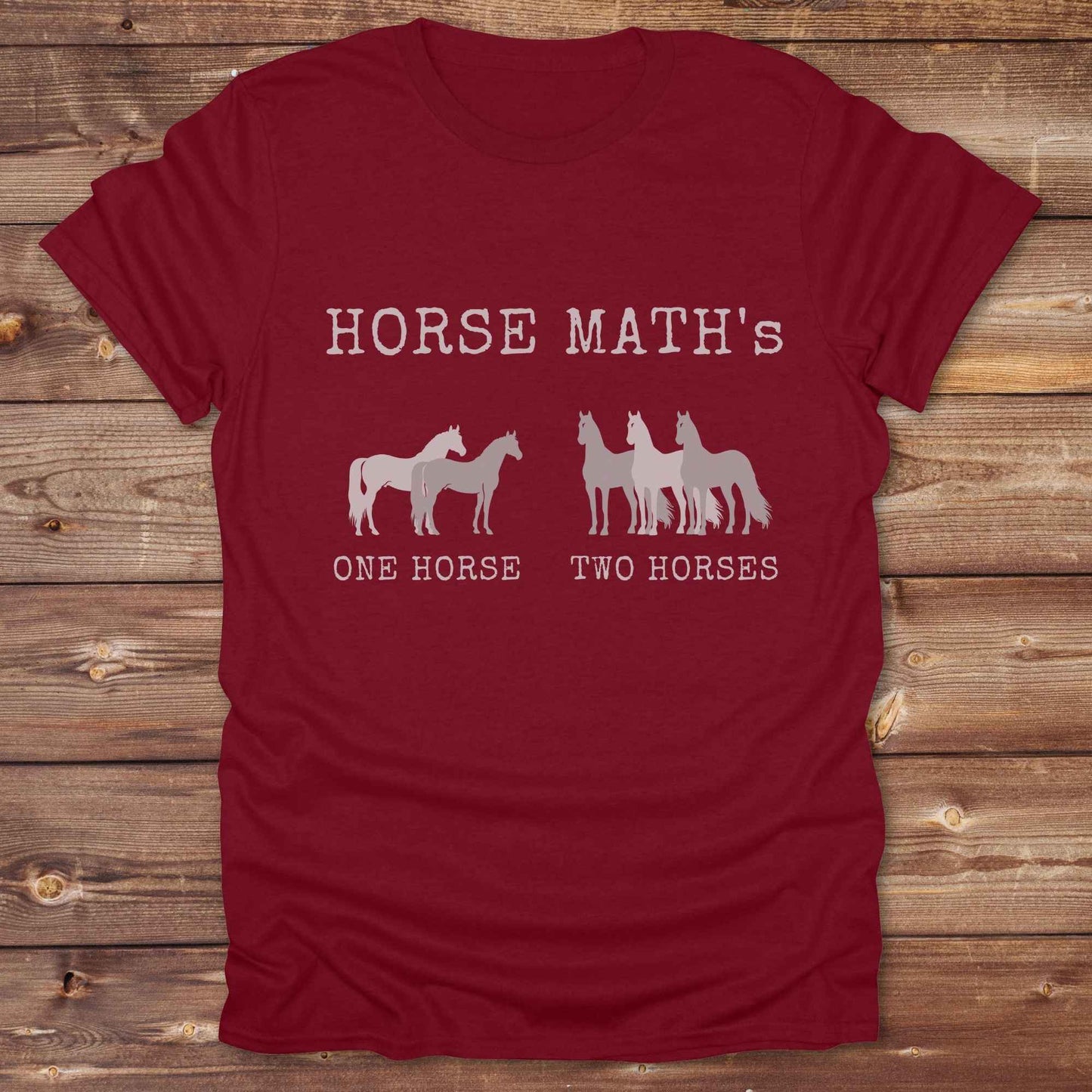 Horse Maths T-Shirt