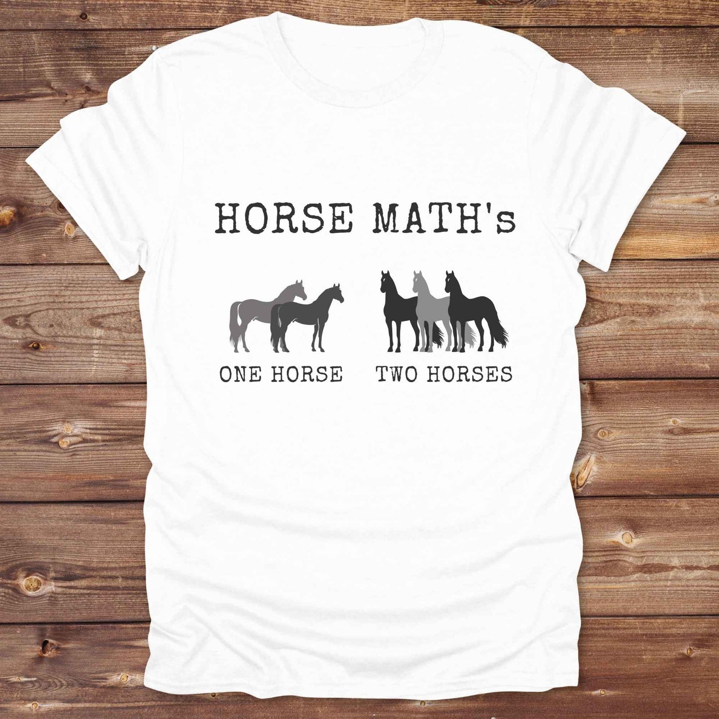 Horse Maths T-Shirt