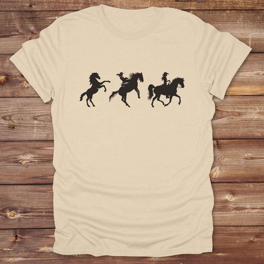Evolution of a Cowgirl T-Shirt
