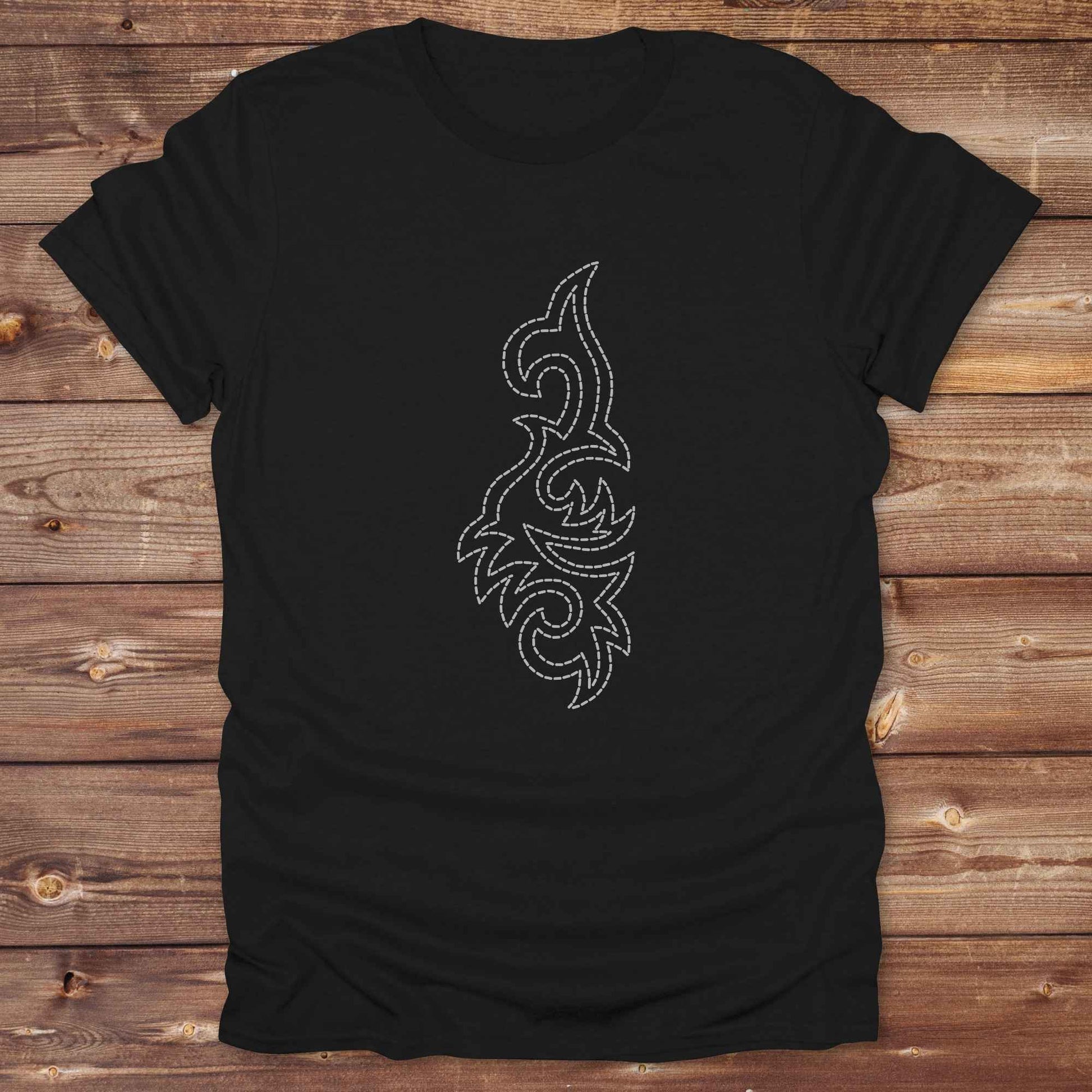 black Boot Stitch Seahorse T-Shirt, Horse T-Shirts, Equine T-Shirts, Western Tees, Cowgirl Graphic Tee