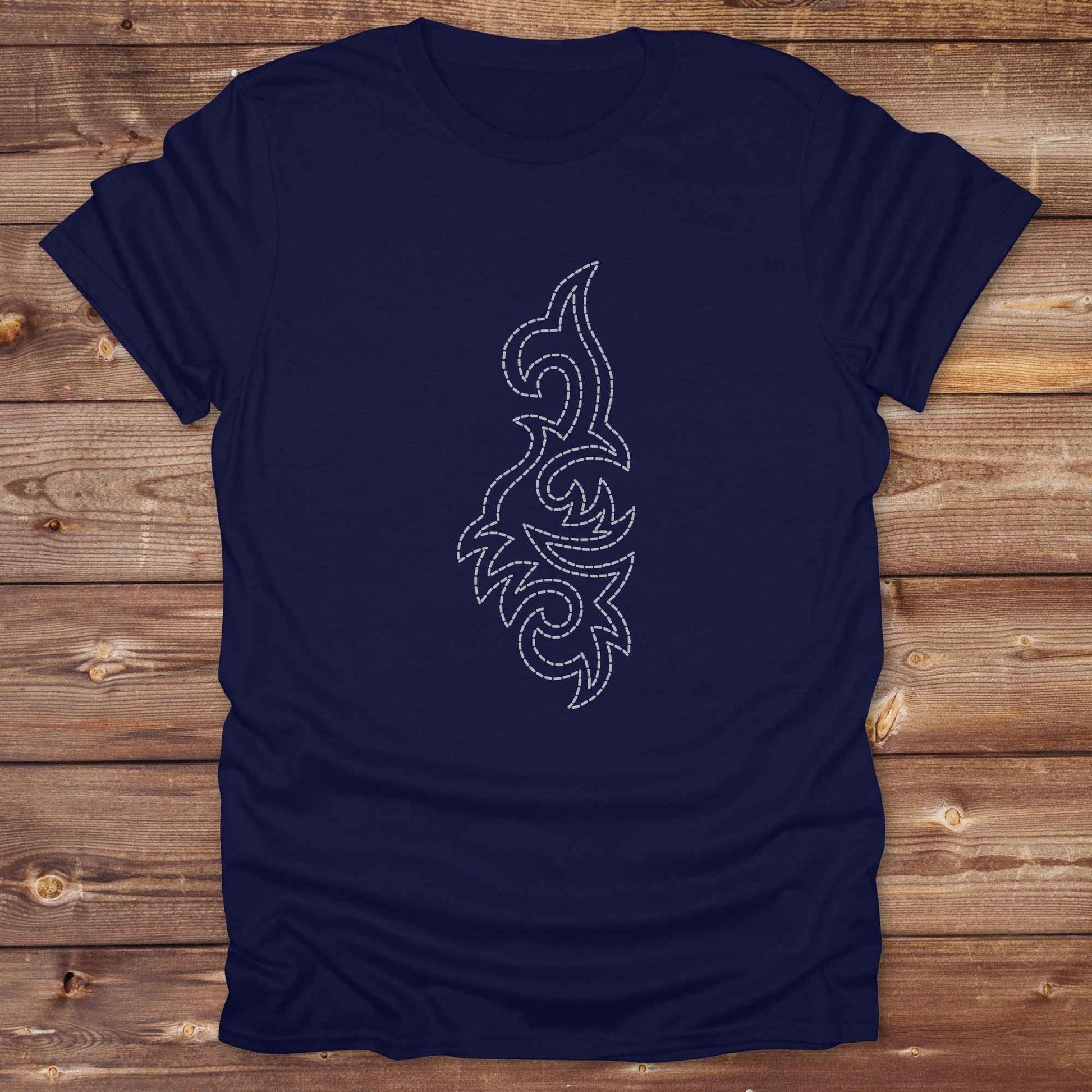 navy blue boot Stitch Seahorse T-Shirt, Horse T-Shirts, Equine T-Shirts, Western Tees, Cowgirl Graphic Tee