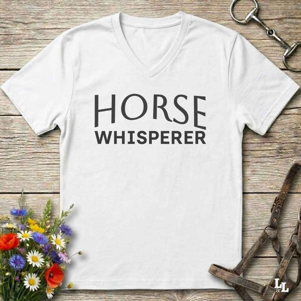 Horse Whisperer V-Neck Tee