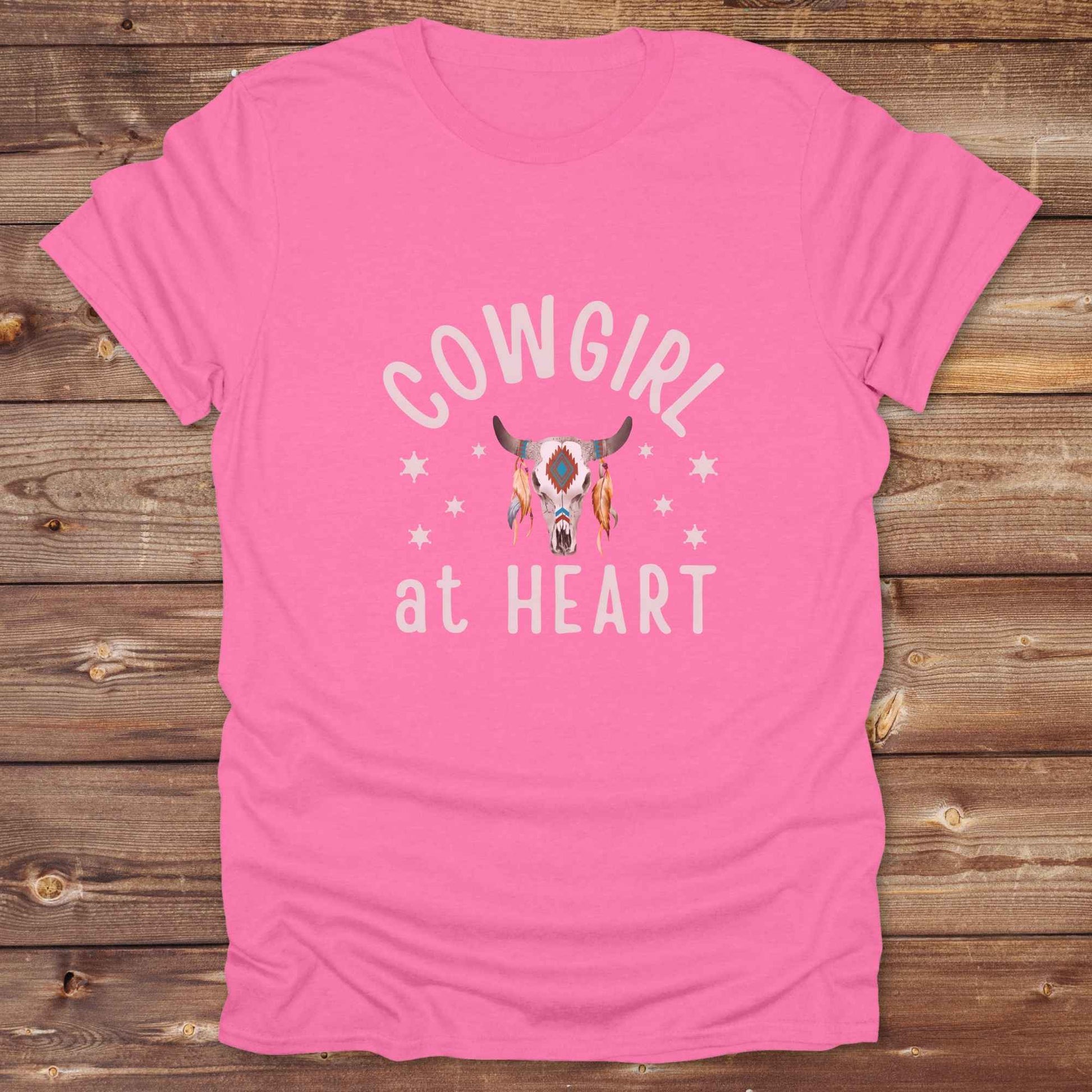 Fun western t-shirt for horse lovers and cowgirls. Western cowgirl graphic tee with horse design. Cowboy humor t-shirt for rodeo and country lovers. Horse lover funny t-shirt with western theme. Country style horse graphic tee for cowboys and cowgirls. Retro style funny western shirt for equestrians. Cute and funny country shirt with horse print. Southern cowgirl funny quote shirt for horse lovers. Cowgirl at Heart.