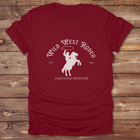 Fun western t-shirt for horse lovers and cowgirls. Western cowgirl graphic tee with horse design. Cowboy humor t-shirt for rodeo and country lovers. Horse lover funny t-shirt with western theme. Country style horse graphic tee for cowboys and cowgirls. Retro style funny western shirt for equestrians. Cute and funny country shirt with horse print. Southern cowgirl funny quote shirt for horse lovers. Wild west Rodeo Cheyenne Frontier.