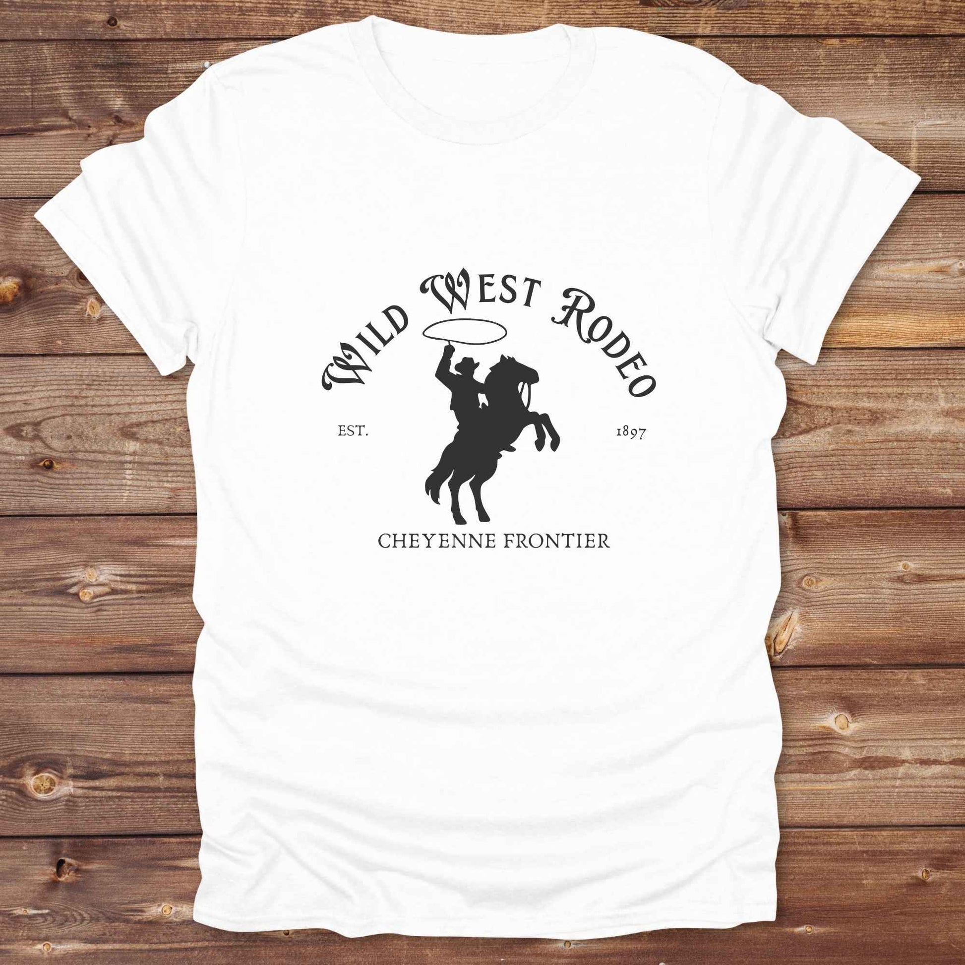 Fun western t-shirt for horse lovers and cowgirls. Western cowgirl graphic tee with horse design. Cowboy humor t-shirt for rodeo and country lovers. Horse lover funny t-shirt with western theme. Country style horse graphic tee for cowboys and cowgirls. Retro style funny western shirt for equestrians. Cute and funny country shirt with horse print. Southern cowgirl funny quote shirt for horse lovers. Wild west Rodeo Cheyenne Frontier.