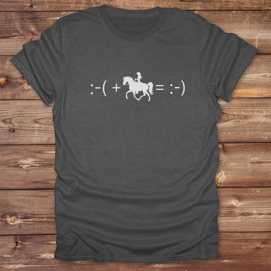 Fun western t-shirt for horse lovers and cowgirls. Western cowgirl graphic tee with horse design. Cowboy humor t-shirt for rodeo and country lovers. Horse lover funny t-shirt with western theme. Country style horse graphic tee for cowboys and cowgirls. Retro style funny western shirt for equestrians. Cute and funny country shirt with horse print. Southern cowgirl funny quote shirt for horse lovers. Maths cowgirl.