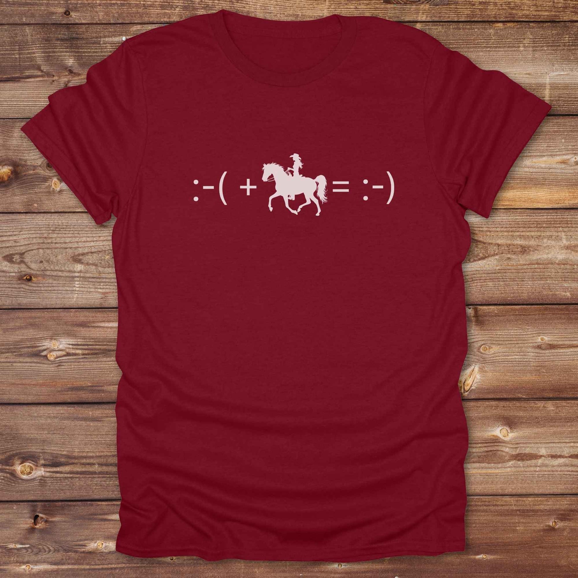Fun western t-shirt for horse lovers and cowgirls. Western cowgirl graphic tee with horse design. Cowboy humor t-shirt for rodeo and country lovers. Horse lover funny t-shirt with western theme. Country style horse graphic tee for cowboys and cowgirls. Retro style funny western shirt for equestrians. Cute and funny country shirt with horse print. Southern cowgirl funny quote shirt for horse lovers. Maths cowgirl.