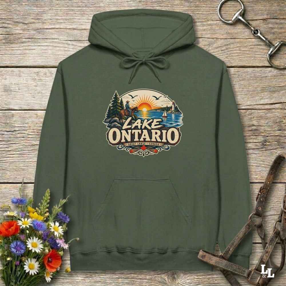 Lake Ontario Trail Riding Hoodie