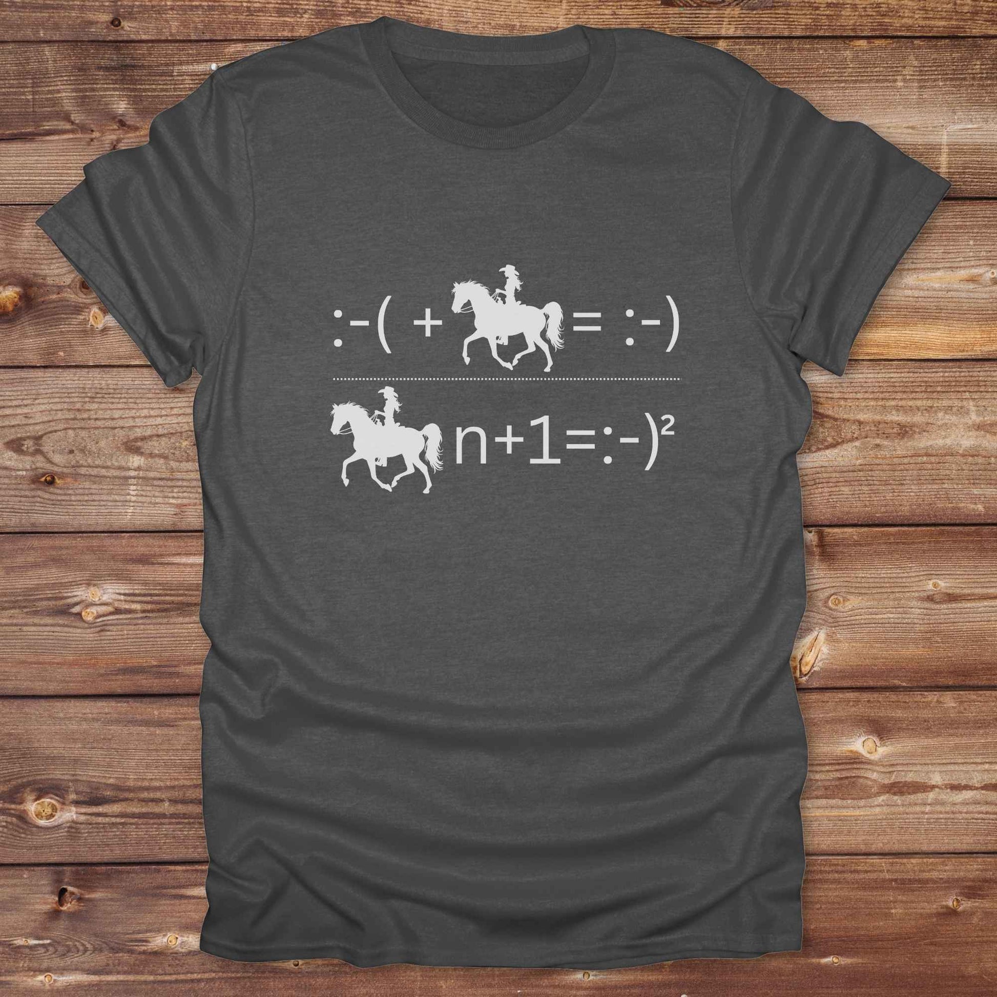 Fun western t-shirt for horse lovers and cowgirls. Western cowgirl graphic tee with horse design. Cowboy humor t-shirt for rodeo and country lovers. Horse lover funny t-shirt with western theme. Country style horse graphic tee for cowboys and cowgirls. Retro style funny western shirt for equestrians. Cute and funny country shirt with horse print. Southern cowgirl funny quote shirt for horse lovers. Advanced maths cowgirl.