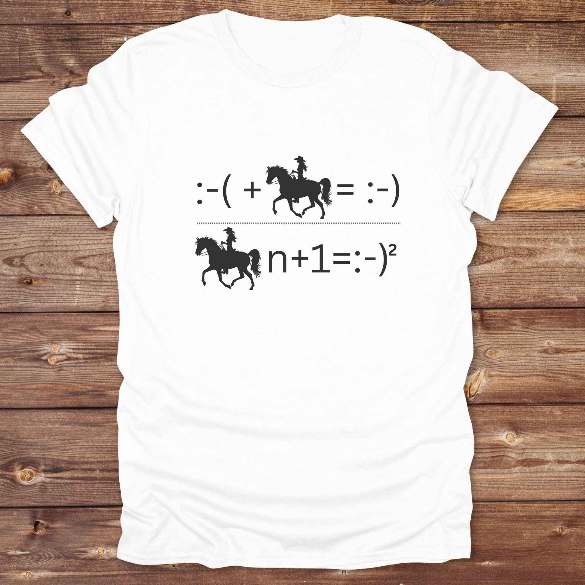 Fun western t-shirt for horse lovers and cowgirls. Western cowgirl graphic tee with horse design. Cowboy humor t-shirt for rodeo and country lovers. Horse lover funny t-shirt with western theme. Country style horse graphic tee for cowboys and cowgirls. Retro style funny western shirt for equestrians. Cute and funny country shirt with horse print. Southern cowgirl funny quote shirt for horse lovers. Advanced maths cowgirl.