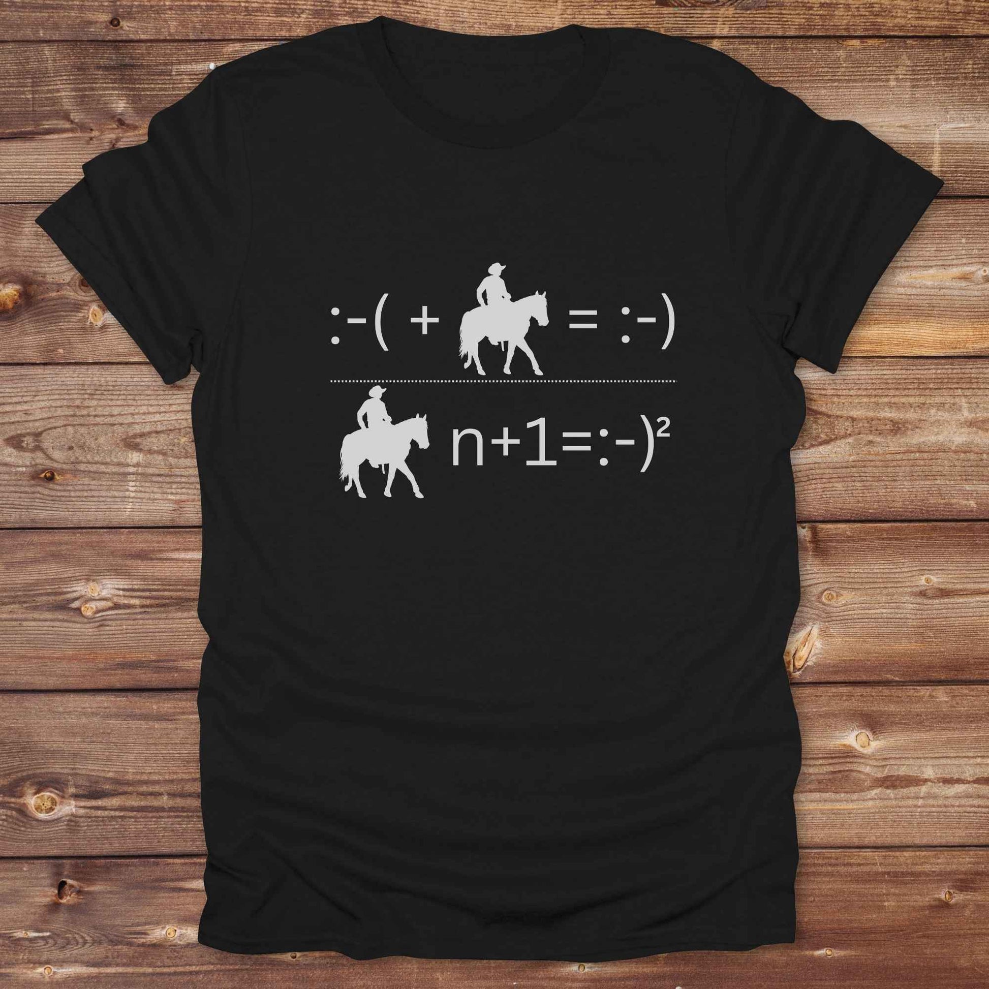 Fun western t-shirt for horse lovers and cowgirls. Western cowgirl graphic tee with horse design. Cowboy humor t-shirt for rodeo and country lovers. Horse lover funny t-shirt with western theme. Country style horse graphic tee for cowboys and cowgirls. Retro style funny western shirt for equestrians. Cute and funny country shirt with horse print. Southern cowgirl funny quote shirt for horse lovers. Advanced maths cowboy.