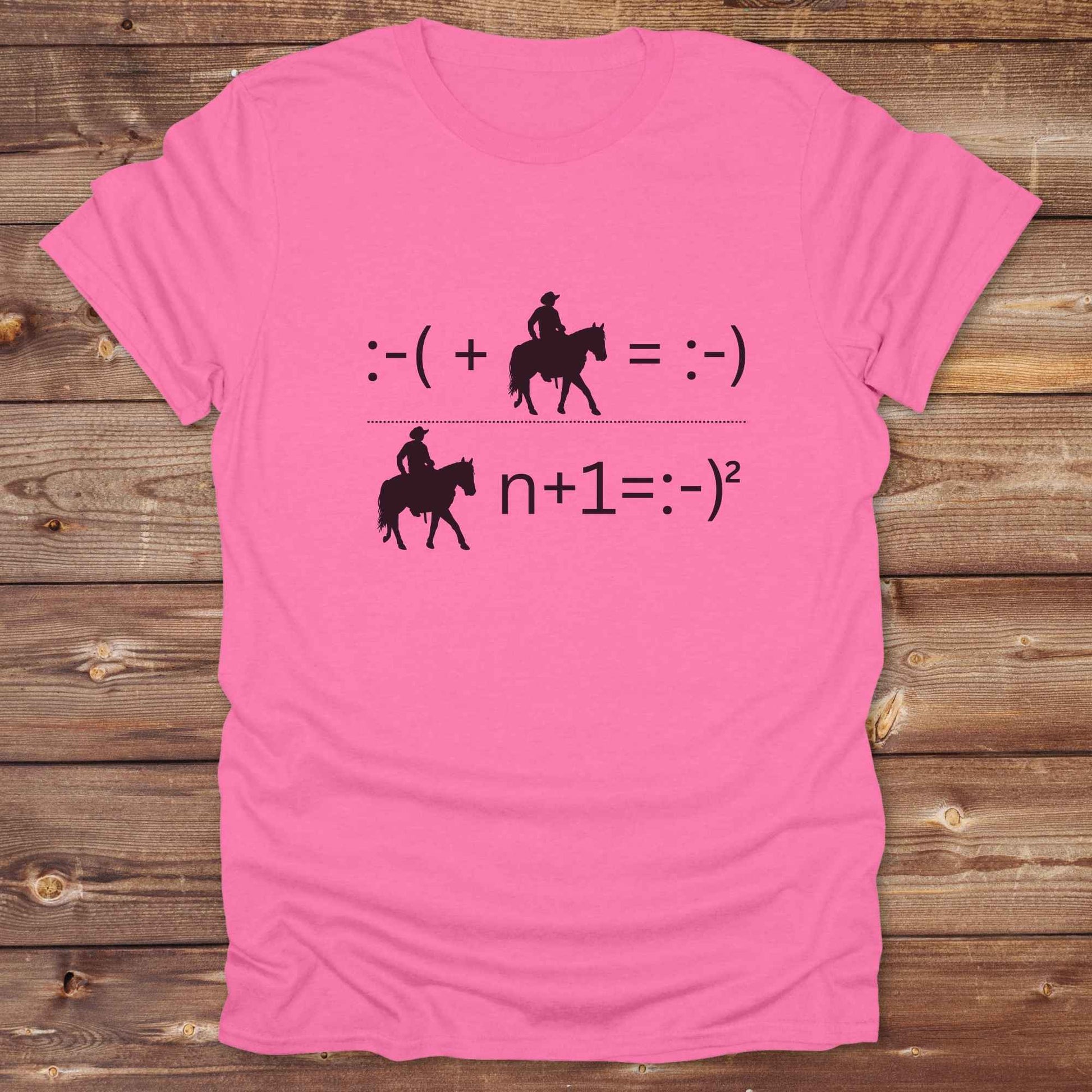 Fun western t-shirt for horse lovers and cowgirls. Western cowgirl graphic tee with horse design. Cowboy humor t-shirt for rodeo and country lovers. Horse lover funny t-shirt with western theme. Country style horse graphic tee for cowboys and cowgirls. Retro style funny western shirt for equestrians. Cute and funny country shirt with horse print. Southern cowgirl funny quote shirt for horse lovers. Advanced maths cowboy.