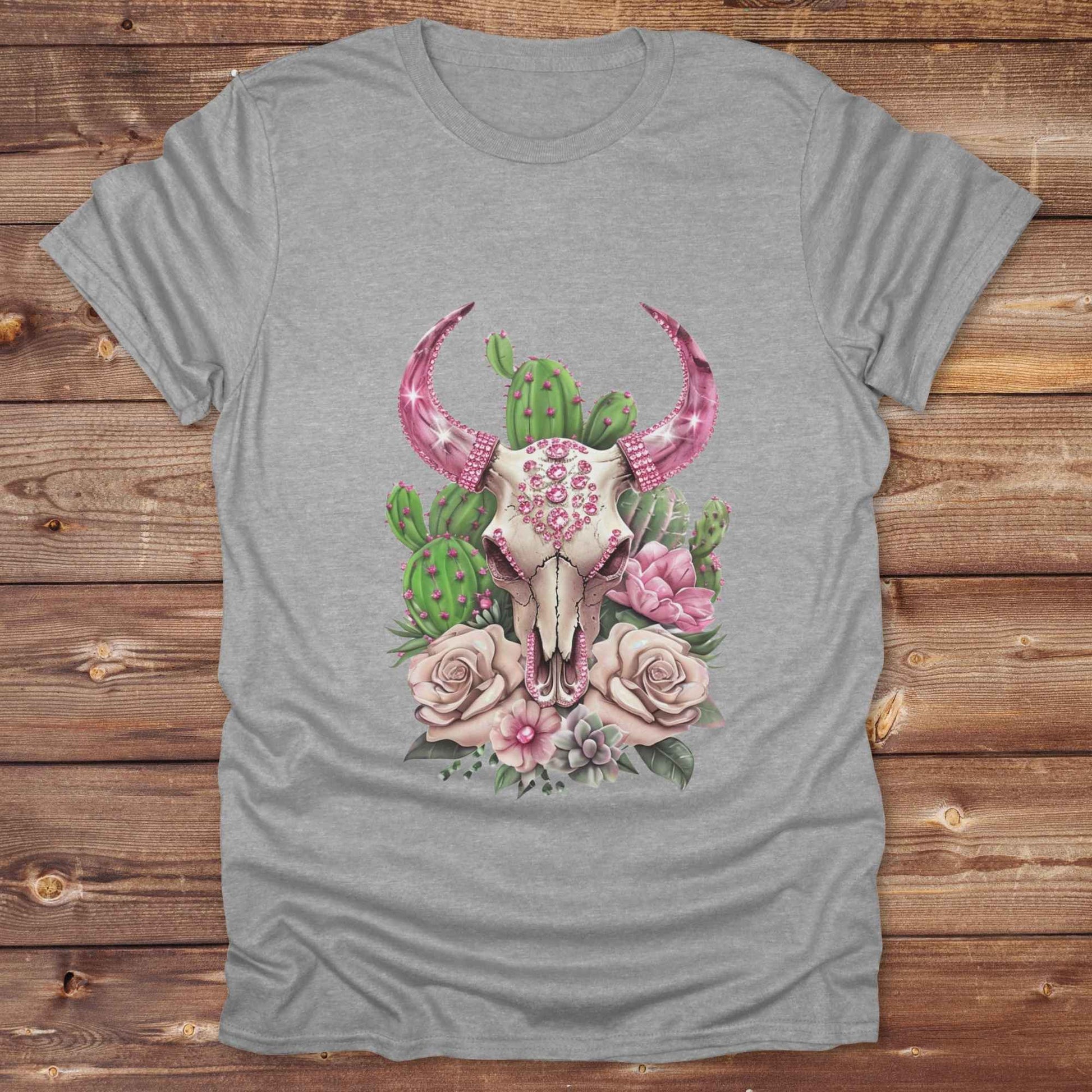 Fun western t-shirt for horse lovers and cowgirls. Western cowgirl graphic tee with horse design. Cowboy humor t-shirt for rodeo and country lovers. Horse lover funny t-shirt with western theme. Country style horse graphic tee for cowboys and cowgirls. Retro style funny western shirt for equestrians. Cute and funny country shirt with horse print. Southern cowgirl funny quote shirt for horse lovers. Pink Glam Longhorn Skull boho style.