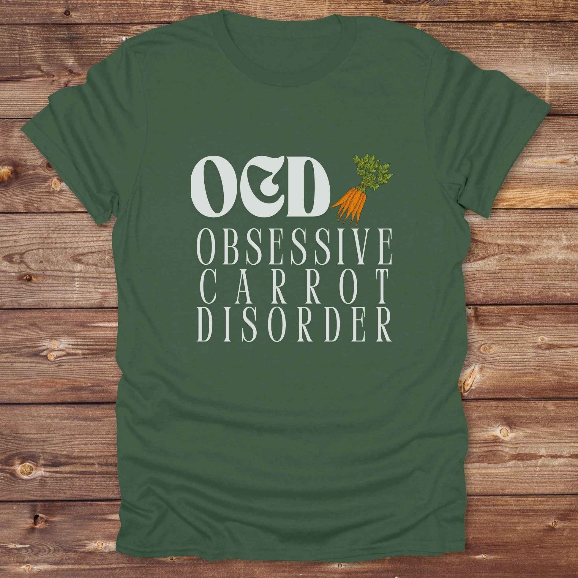 Fun western t-shirt for horse lovers and cowgirls. Western cowgirl graphic tee with horse design. Cowboy humor t-shirt for rodeo and country lovers. Horse lover funny t-shirt with western theme. Country style horse graphic tee for cowboys and cowgirls. Retro style funny western shirt for equestrians. Cute and funny country shirt with horse print. Southern cowgirl funny quote shirt for horse lovers. OCD Carrots.