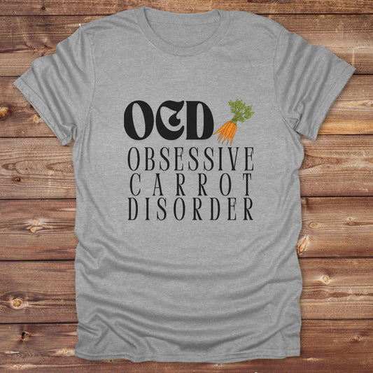 Fun western t-shirt for horse lovers and cowgirls. Western cowgirl graphic tee with horse design. Cowboy humor t-shirt for rodeo and country lovers. Horse lover funny t-shirt with western theme. Country style horse graphic tee for cowboys and cowgirls. Retro style funny western shirt for equestrians. Cute and funny country shirt with horse print. Southern cowgirl funny quote shirt for horse lovers. OCD Carrots.