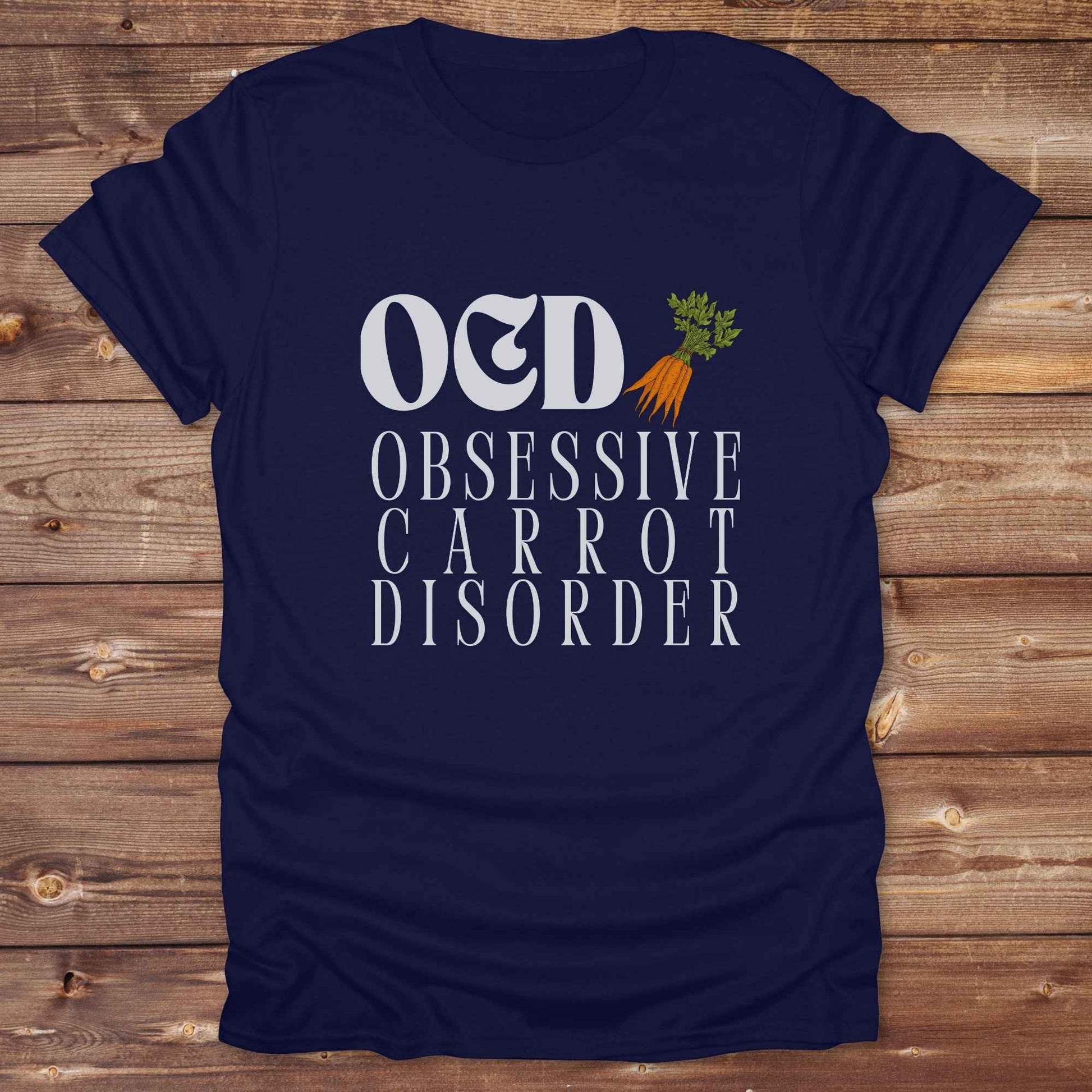 Fun western t-shirt for horse lovers and cowgirls. Western cowgirl graphic tee with horse design. Cowboy humor t-shirt for rodeo and country lovers. Horse lover funny t-shirt with western theme. Country style horse graphic tee for cowboys and cowgirls. Retro style funny western shirt for equestrians. Cute and funny country shirt with horse print. Southern cowgirl funny quote shirt for horse lovers. OCD Carrots.