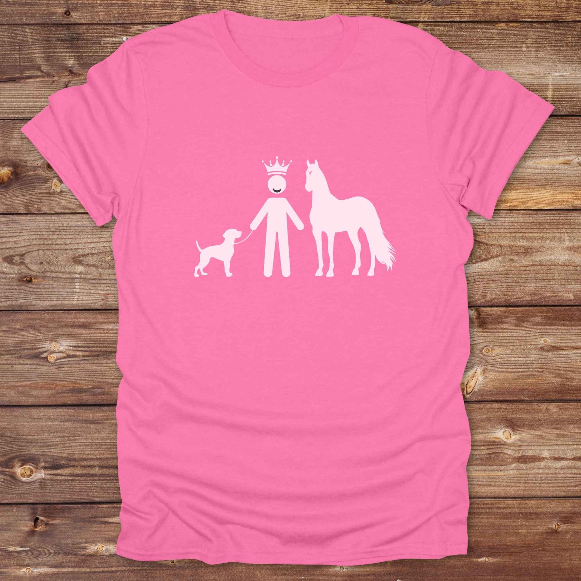 Ride proud with this “Winning Life” western tee featuring a crowned horse and dog silhouette, perfect for cowboys, cowgirls, and country animal lovers.