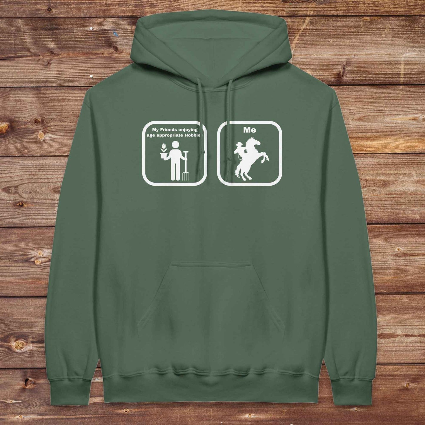 Age Appropriate Hobbies Hoodie