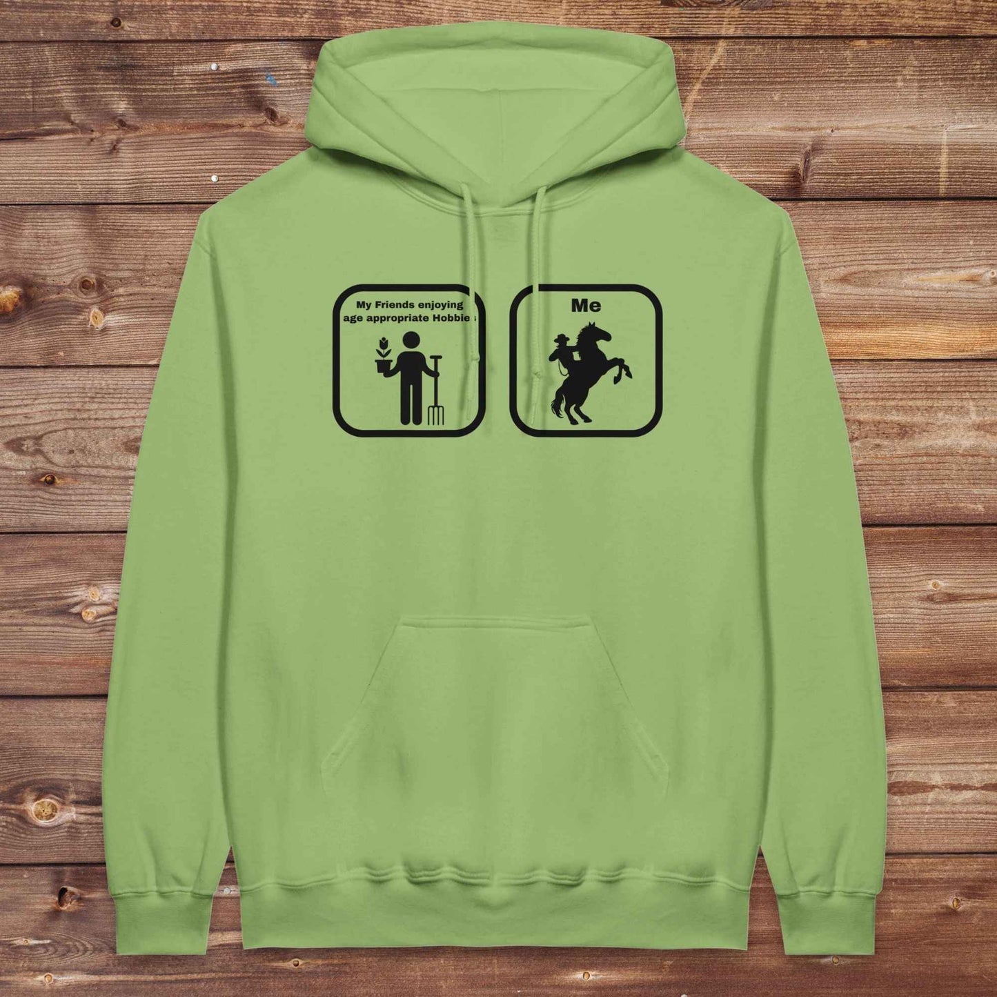 Age Appropriate Hobbies Hoodie