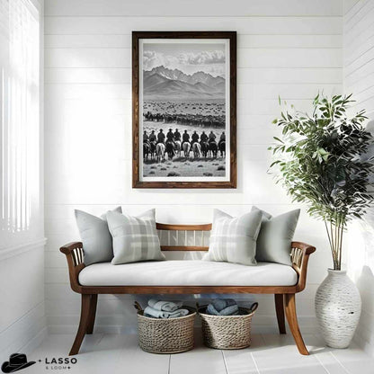 Cattle Drive Print