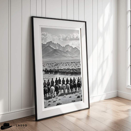 Cattle Drive Print