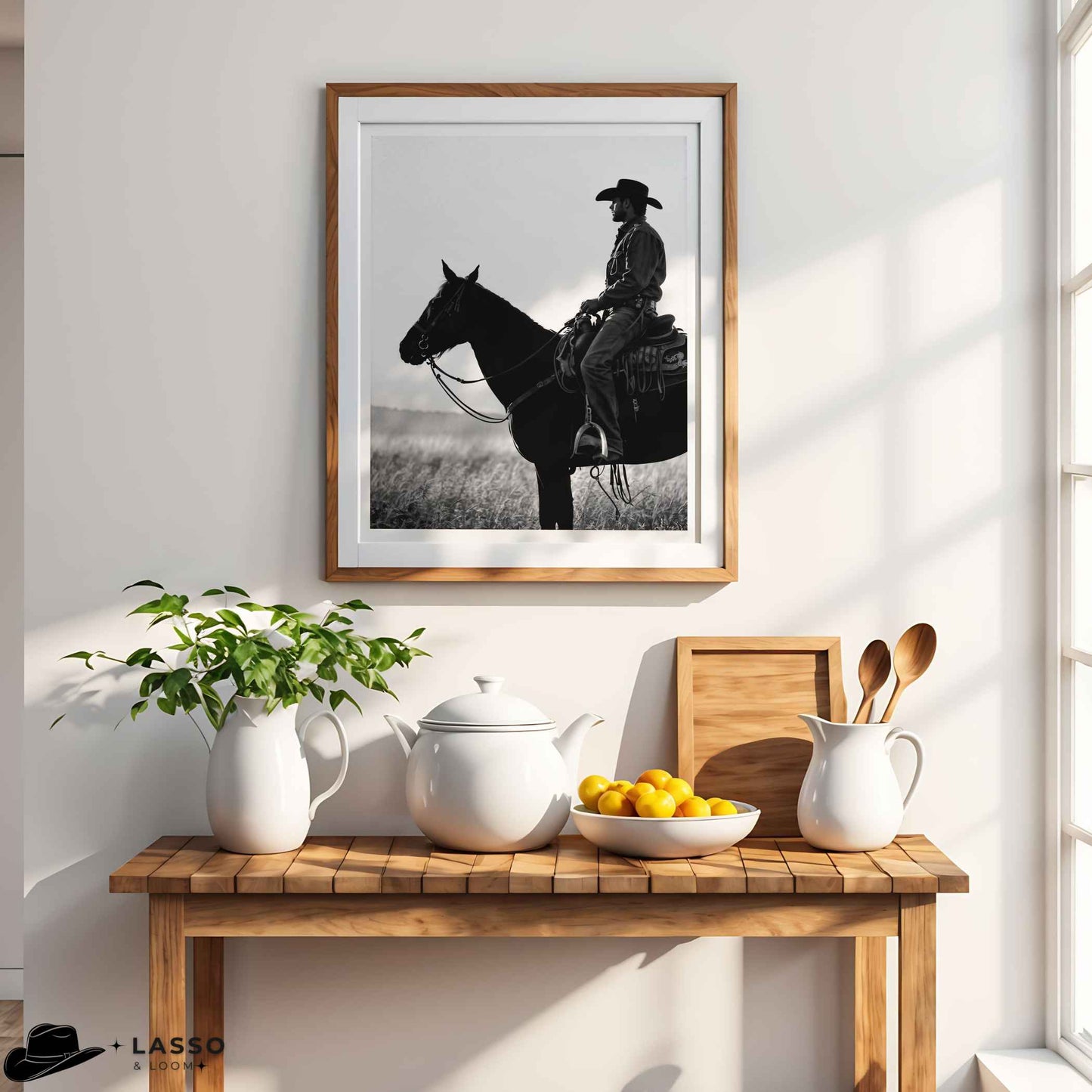 Lone Rider Print