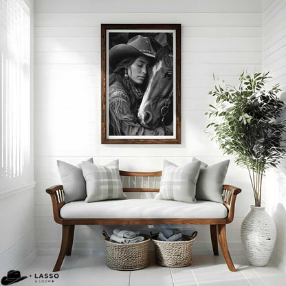 Cowgirl Headshot Print