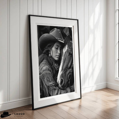 Cowgirl Headshot Print