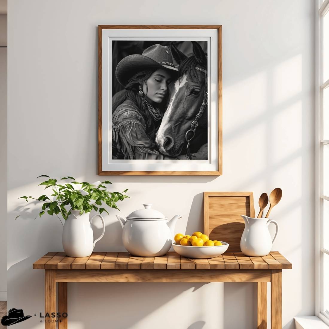 Cowgirl Headshot Print
