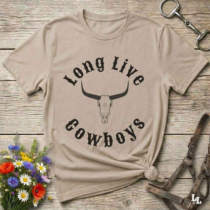 beige Fun western t-shirt for horse lovers and cowgirls. Western cowgirl graphic tee with horse design. Cowboy humor t-shirt for rodeo and country lovers. Horse lover funny t-shirt with western theme. Country style horse graphic tee for cowboys and cowgirls. Retro style funny western shirt for equestrians. Cute and funny country shirt with horse print. Southern cowgirl funny quote shirt for horse lovers. List of Things I Want. Long live Cowboys Longhorn Skull.