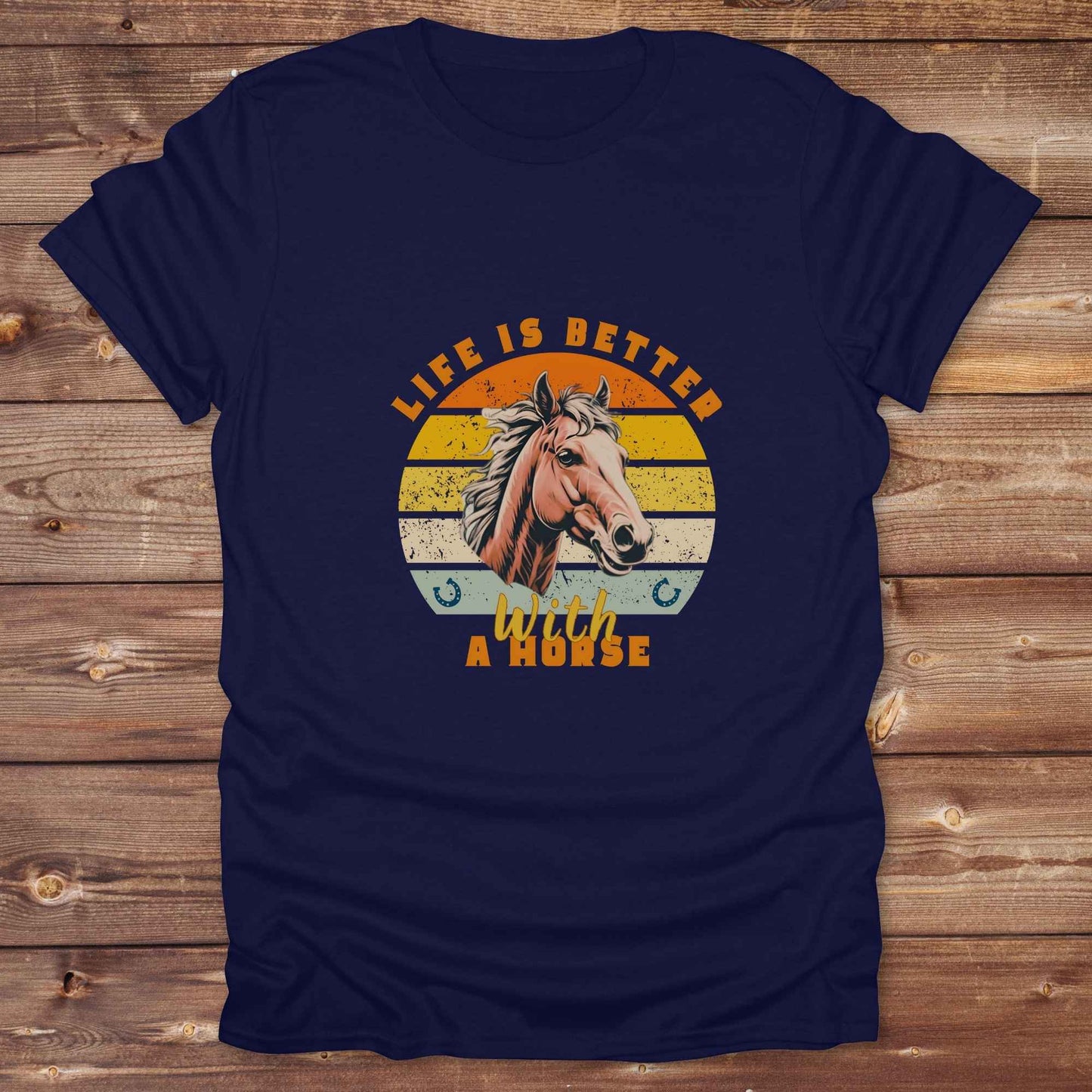 Fun western t-shirt for horse lovers and cowgirls. Western cowgirl graphic tee with horse design. Cowboy humor t-shirt for rodeo and country lovers. Horse lover funny t-shirt with western theme. Country style horse graphic tee for cowboys and cowgirls. Retro style funny western shirt for equestrians. Cute and funny country shirt with horse print. Southern cowgirl funny quote shirt for horse lovers. List of Things I Want. Life is better with a horse.