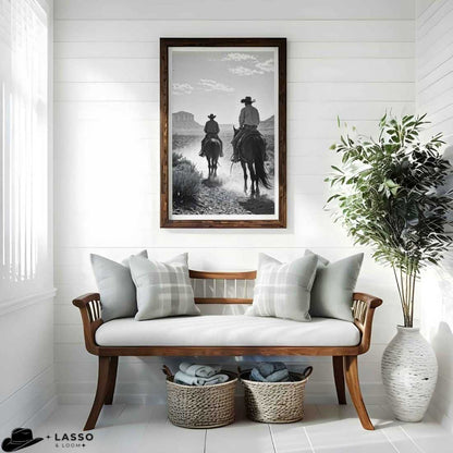 Pair of Cowboys Duo Print