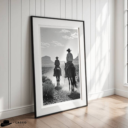 Pair of Cowboys Duo Print
