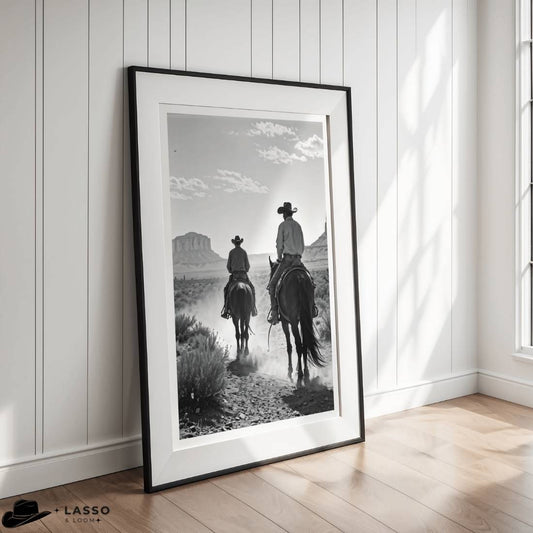 Pair of Cowboys Duo Print