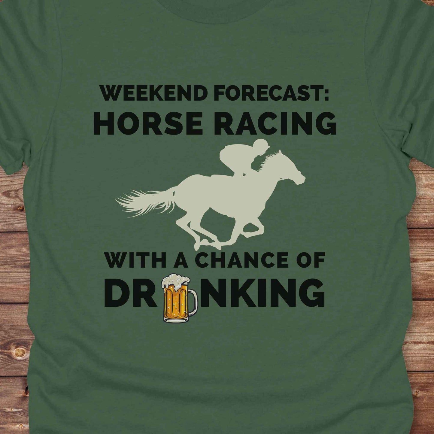 Weekend Forecast Drinking Beer T-Shirt