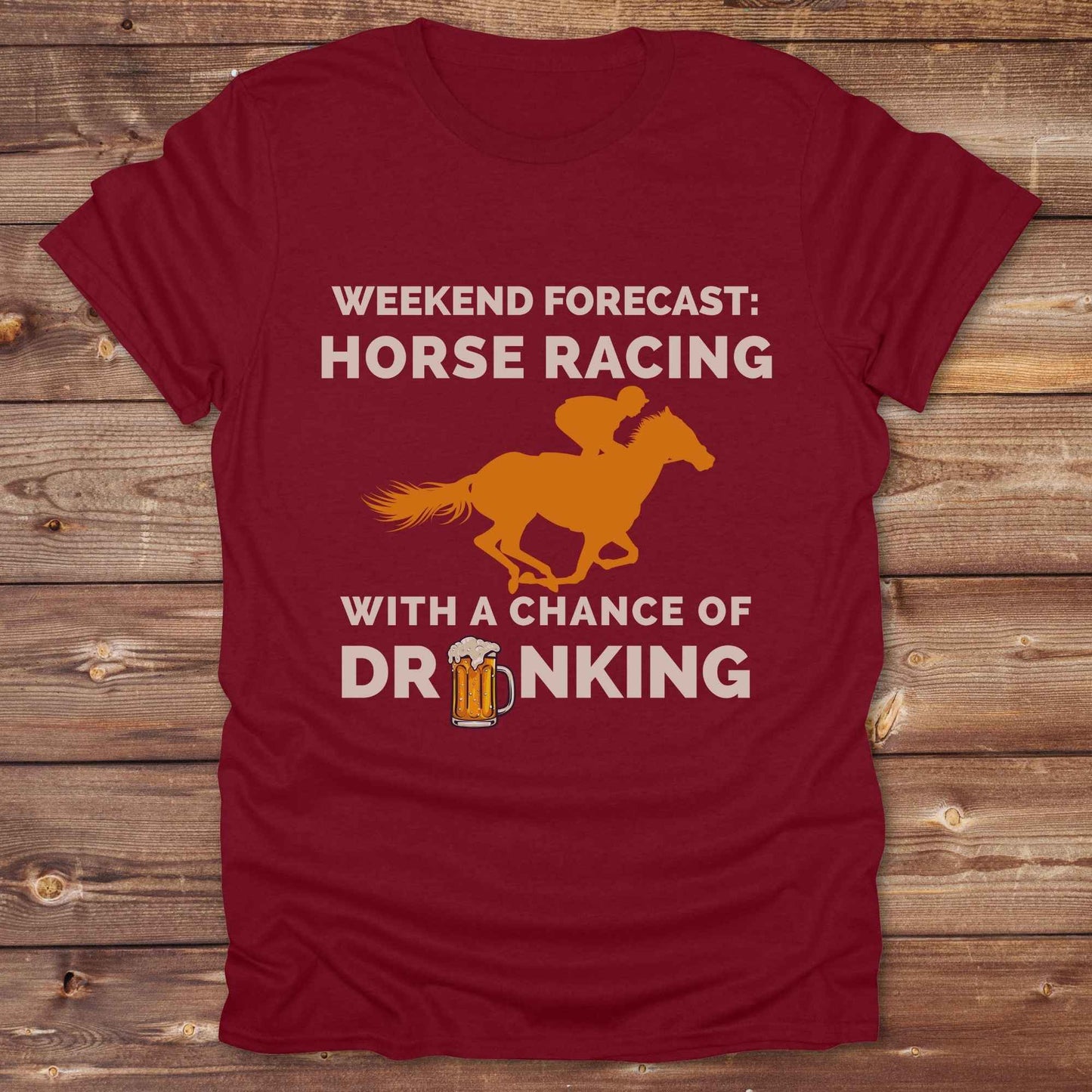 Weekend Forecast Drinking Beer T-Shirt