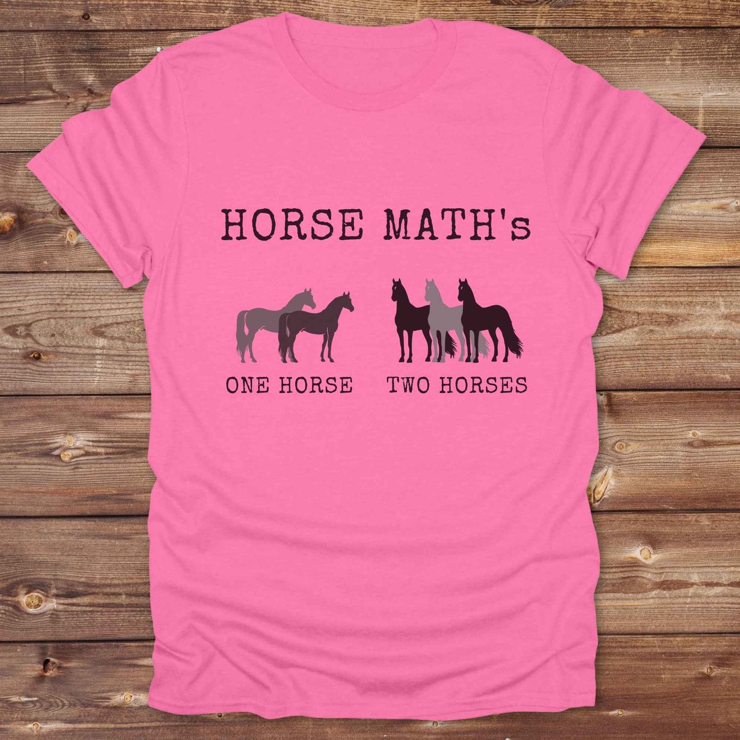 Horse Maths T-Shirt
