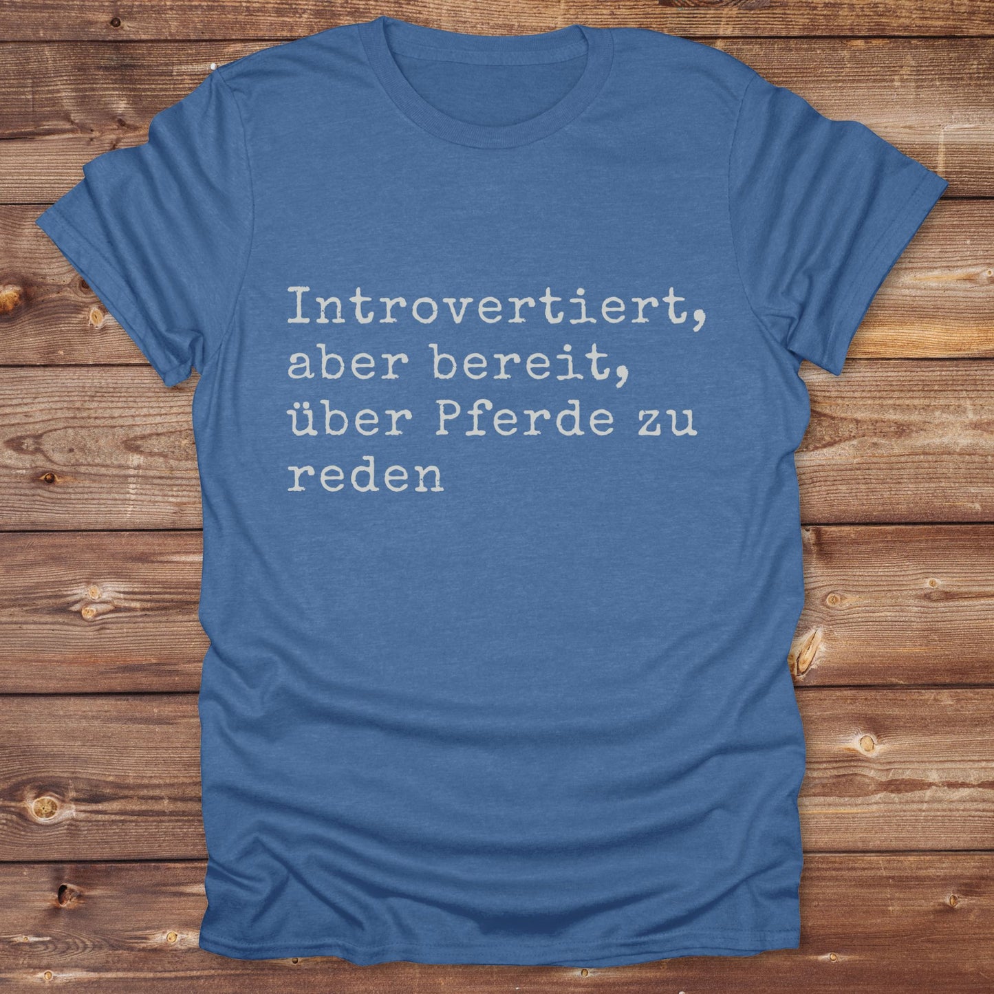Introverted willing to discuss horses T-Shirt