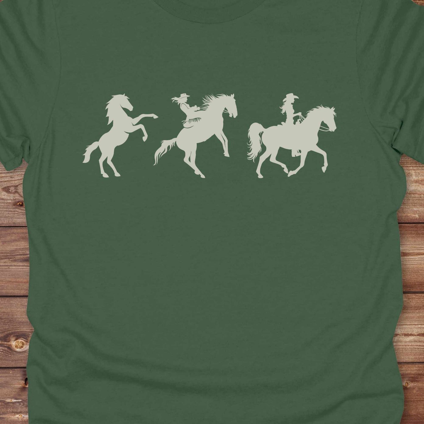 Evolution of a Cowgirl T-Shirt