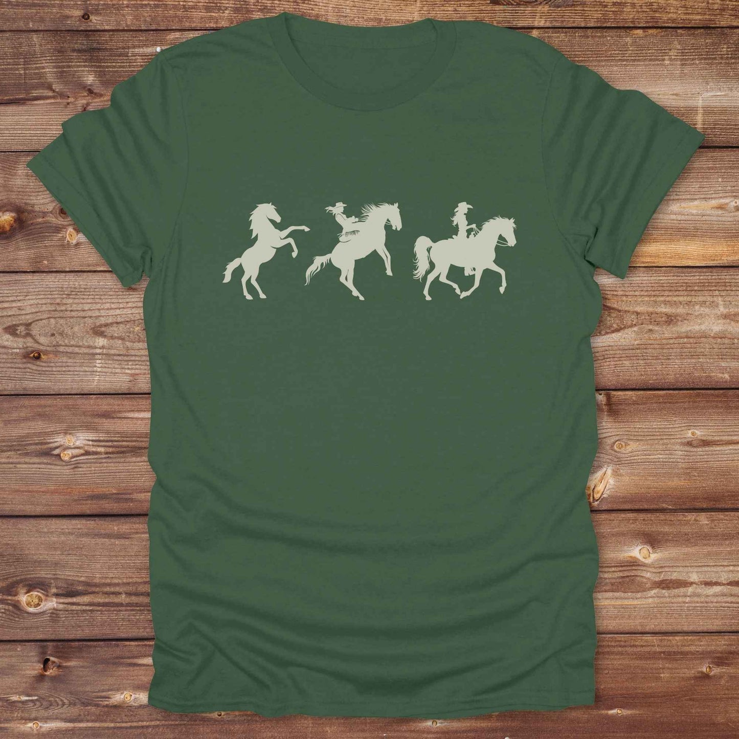 Evolution of a Cowgirl T-Shirt
