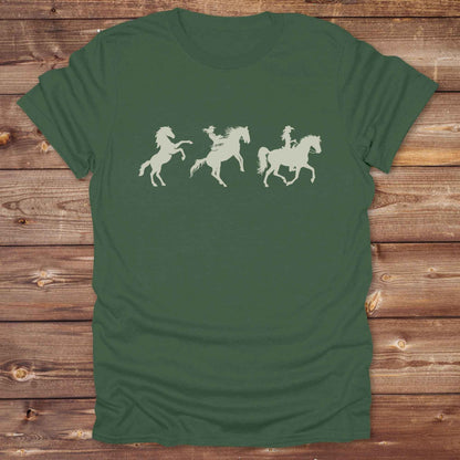 Evolution of a Cowgirl T-Shirt
